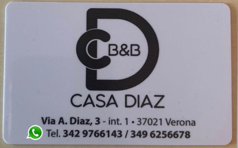 B&B Casa Diaz เวโรนา ภายนอก รูปภาพ